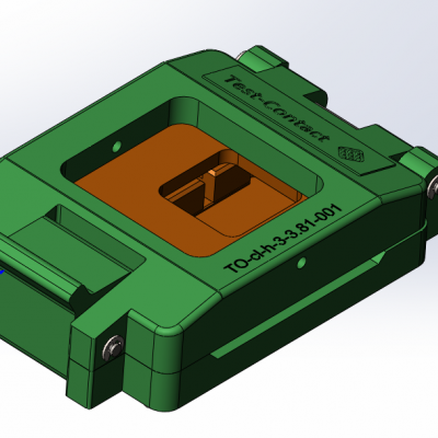 Контактирующее устройство TO-cl-h-3-3.81-001
