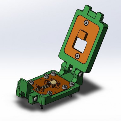 Контактирующее устройство TO-cl-h-3K-1.27-001
